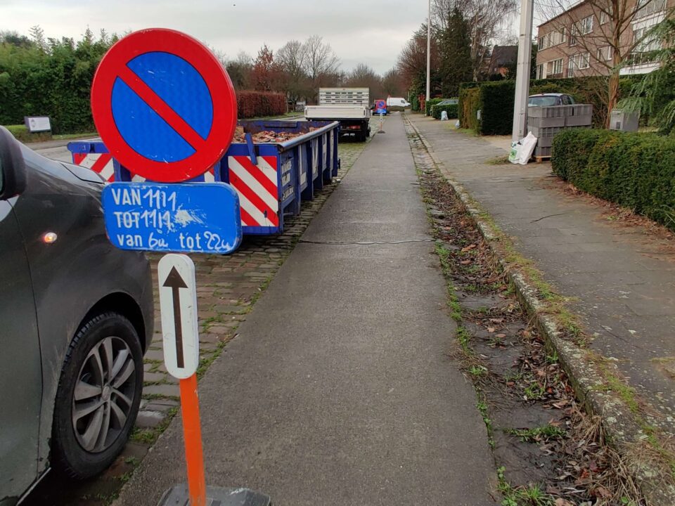 Parkeerborden huren in Stad Gent