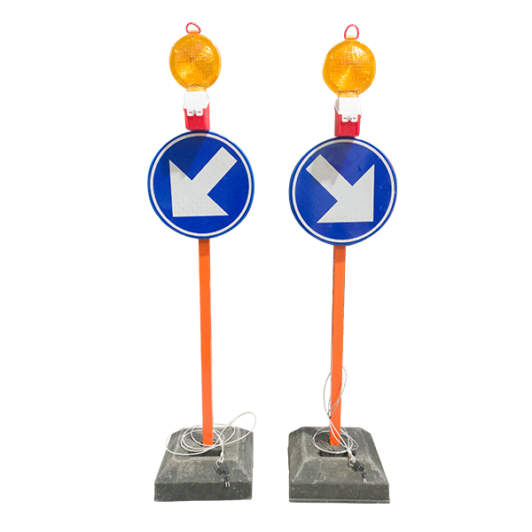 Set tijdelijke wegsignalisatie verkeersborden D1c en D1d huren of kopen